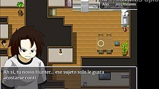 My College Teacher And Student In Anime Hentai Game