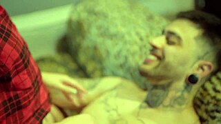 Lucky dude fucks girlfriend and kisses married friend, hot stuff! 🔥