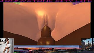 jonnystone encounters latina model in 3d anime