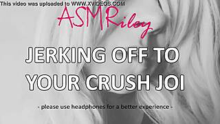 wow, listening to asmr jerking off for my crush... intense!