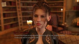 In the anime hentai game, the price of power unfolds with epic battles and alliances