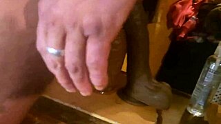 Bareback sinner penetrates sweet ass in double homemade anal session