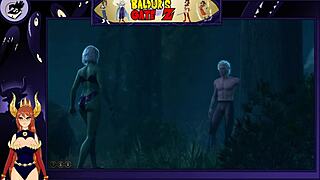 Astorian Fucks Female Namekian With Big Tits Brunette Orgasm In Anime Hentai Sex