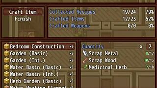 i'm facing a fast zombie in this hentai game. zombies retreat part 8 with big tits and ass!