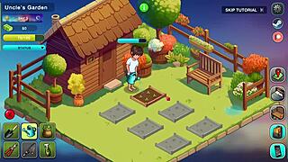 Anime babe gives intense blowjob and deepthroat in hentai walkthrough