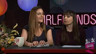 Girlfriend's contract star India Summer shines on set. Her sexiness matches Dana and Samantha in a steamy chat.