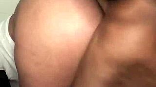 Bbc slams ebony babe with killer backshots. Creampie finish got me shook! 😳