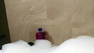 cyno solo bubble bath fun with cosplay costumes