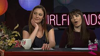 Girlfriend's contract star India Summer shines on set. Her sexiness matches Dana and Samantha in a steamy chat.