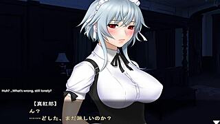 Maid-san in cosplay gets wild in Boin Game Noel Scene 4. English dubbed for your thrill.