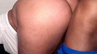 Bbc slams ebony babe with killer backshots. Creampie finish got me shook! 😳