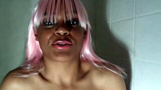 i'm humiliatin this black bitch in race play first time