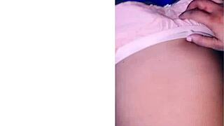 Wow, Boyfriend Fingers Sexy Indian Ass Before Anal Fucking And Masturbation 😍