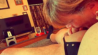 granny velma dinkley closeup blowjob pov