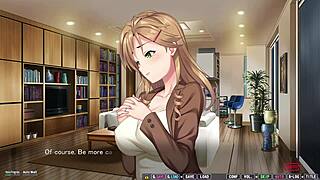 My Horny Ex-Classmate's Wife Plays Solo in Anime Game Episode 5