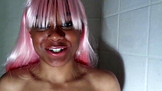 i'm humiliatin this black bitch in race play first time