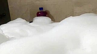 cyno solo bubble bath fun with cosplay costumes