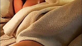 Mom Masturbating While Watching Young Friend Jerk Off in Secret