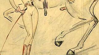 Unbelievable! Vintage Animation with Retro Hairy Action Turns Wild!