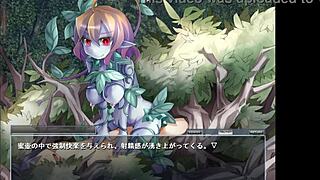 Playing this anime hentai game with dryad characters, it's so immersive