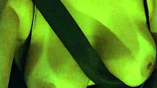 Showing Breasts in São Paulo Traffic