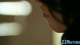 How does this brunette babe tug so good?