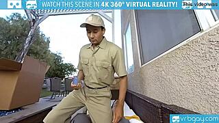 Gay vr outdoor ass fuck with hot stud gabriel 😈