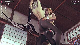 Girlfriend And Friend Go Gay Together!