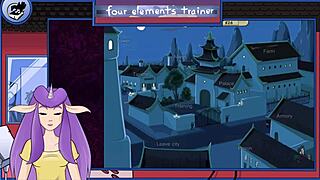 avatar the last airbender trainer part 23 guard interaction