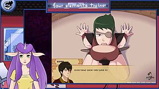 avatar the last airbender trainer part 23 guard interaction