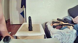 Solo Amateur Guy Exploring Himself in Private