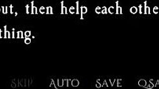 hey, wanna see an amazing threesome with two hot babes in bare witness 14 cartoon action?