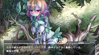 Playing this anime hentai game with dryad characters, it's so immersive