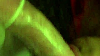 Latina Couple Engages in Intense Blowjob with Monster Cock