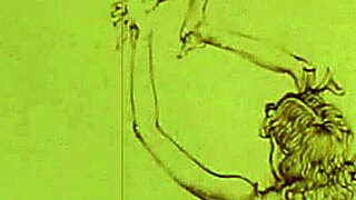 Bold Vintage Erotic Cartoon Illustration From Retro Anime Hentai