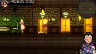 succubus dominates me in hentai sex game... part 3