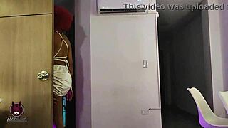 TV Presenters Celeste, Alba, Andi in Dressing Room Threesome