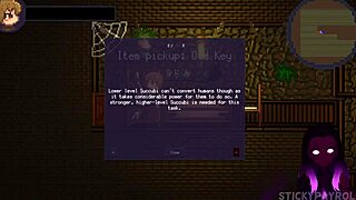 succubus dominates me in hentai sex game... part 3