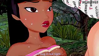 chel explores naked fantasies in el dorado 3 animated world