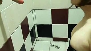 Asian gay blowjob training session with masturbation