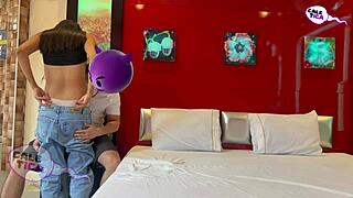 Peruvian Teen Debuts With Oral And Cum In Amateurs