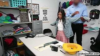 jade was sucking that big cock at work, but she couldn't handle it all.