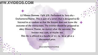 L-Listen to my domme joi instructions!