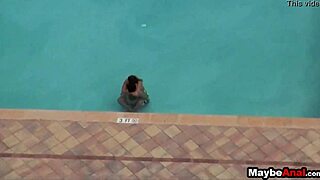 Nerdy Teen Tries Anal In Public POV