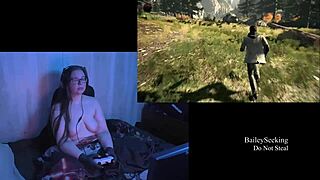 Holy crap, these naked BBW brunettes with big natural tits in Alan Wake playthrough!