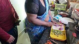 Flashing and stroking in front of Tamil maid Kanika