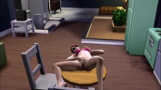 is she masturbating to marjorie?