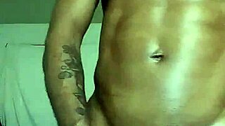 Talking shit while beating my dick with big black cock masturbation