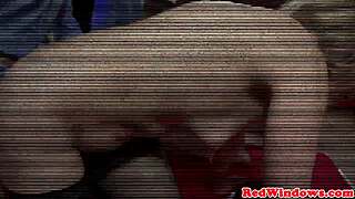 mature dutch prostitute rides tourist cock with her shaved natural assets