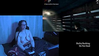 Holy crap, these naked BBW brunettes with big natural tits in Alan Wake playthrough!